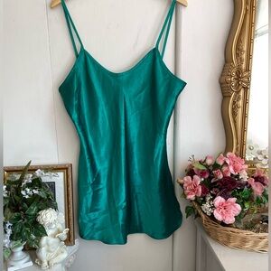Green Slip Dress
